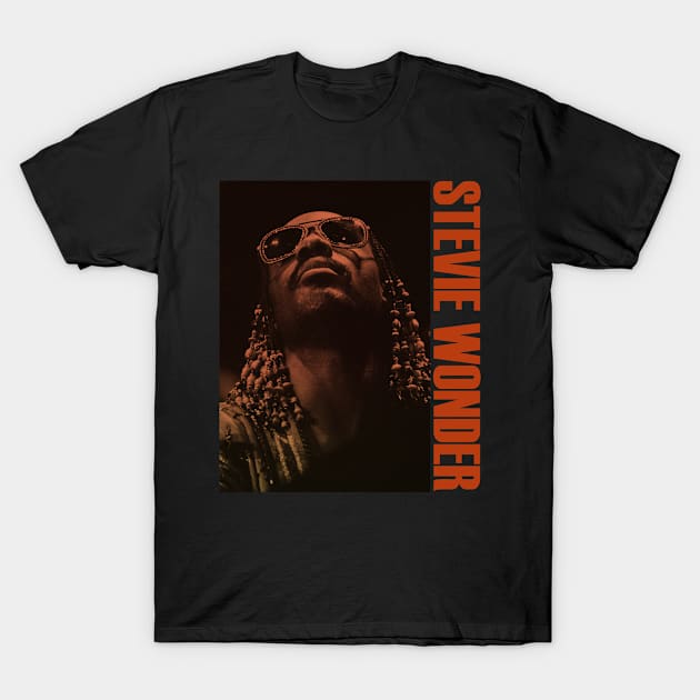 Stevie Wonder T-Shirt by Stacy Peters Art